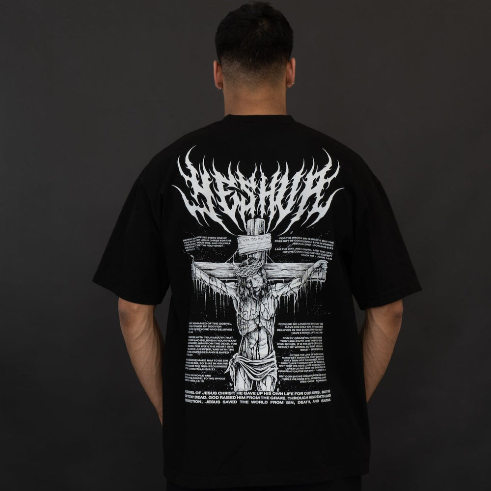 
                  
                    Load image into Gallery viewer, THE GOSPEL OF JESUS CHRIST OVERSIZE T-SHIRT
                  
                