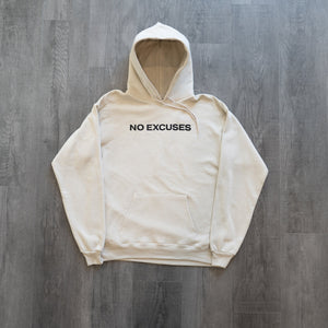 
                  
                    Load image into Gallery viewer, NO EXCUSES HOODIE IN SAND (FREE SHIPPING)
                  
                
