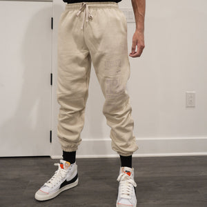 
                  
                    Load image into Gallery viewer, SET APART JOGGERS IN CREAM  (FREE SHIPPING)
                  
                