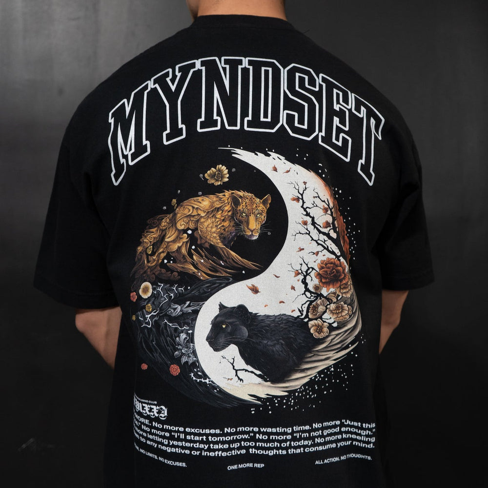 
                  
                    Load image into Gallery viewer, YINYANG HEAVEN &amp;amp; EARTH OVERSIZE T-SHIRT IN BLACK
                  
                