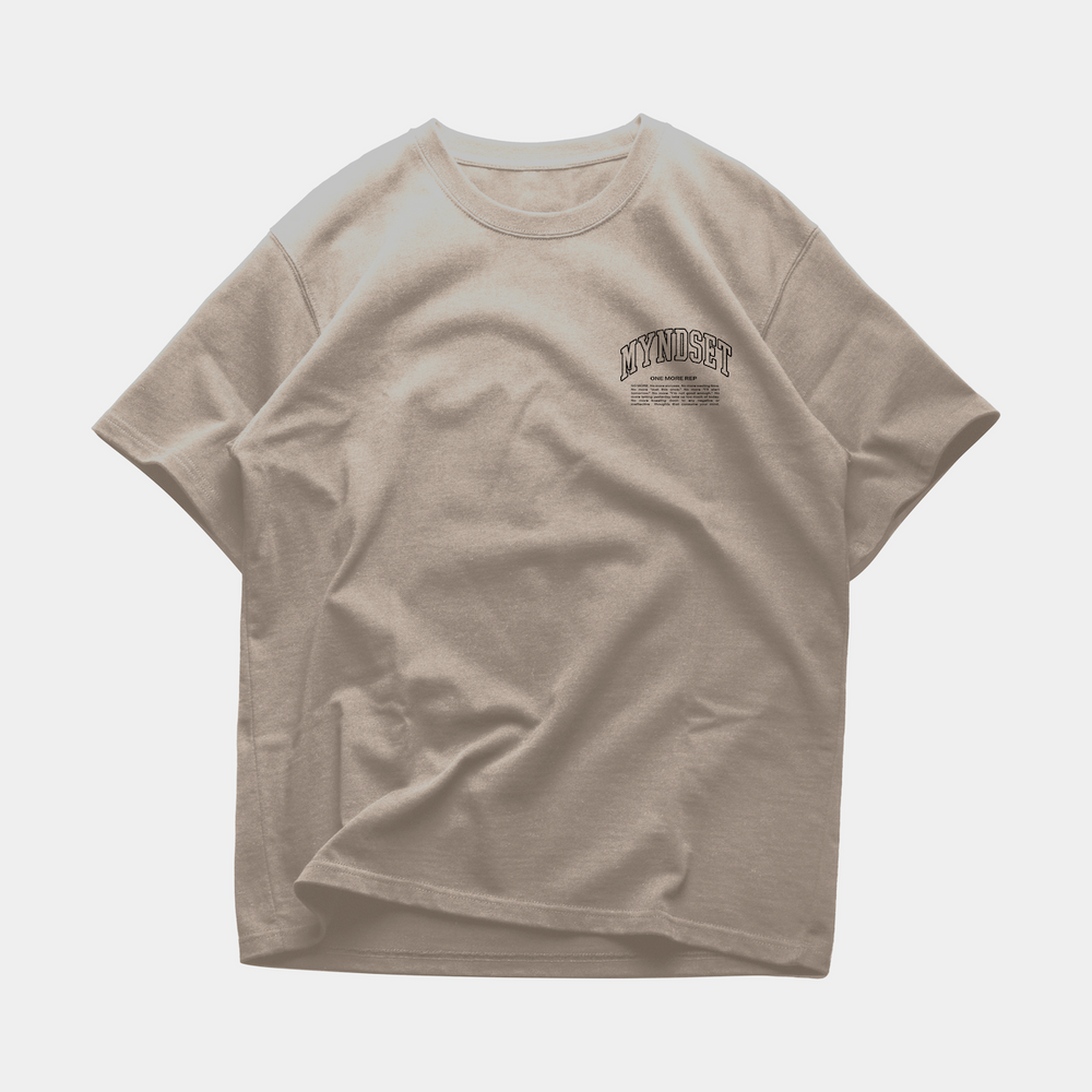 
                  
                    Load image into Gallery viewer, YINYANG HEAVEN &amp;amp; EARTH OVERSIZE T-SHIRT IN BEIGE
                  
                