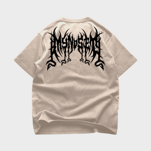 
                  
                    Load image into Gallery viewer, BARBED WIRE OVERSIZE T-SHIRT IN BEIGE
                  
                
