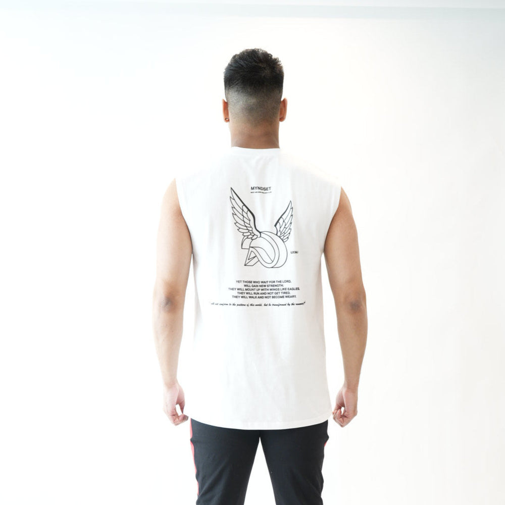 
                  
                    Load image into Gallery viewer, MYNDSET GIVES YOU WINGS MUSCLE TEE (3 COLORS)
                  
                